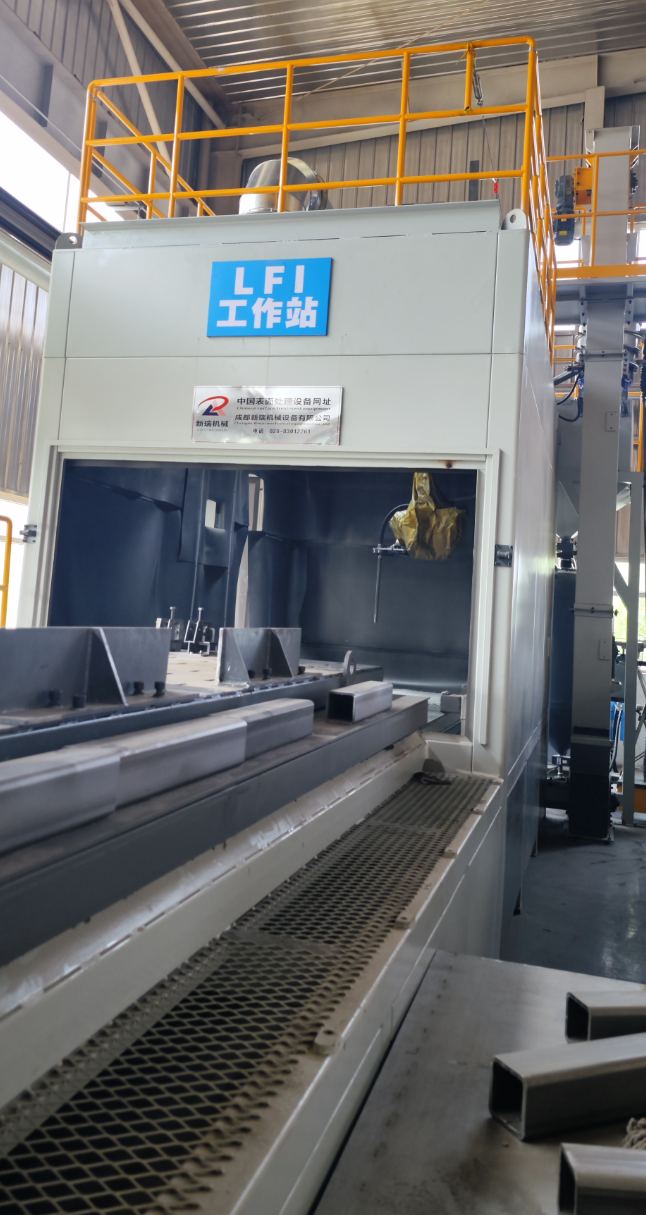长春喷砂机在航空航天部件的精密处理