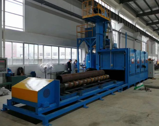 长春喷砂机在管道除锈中的现场施工应用